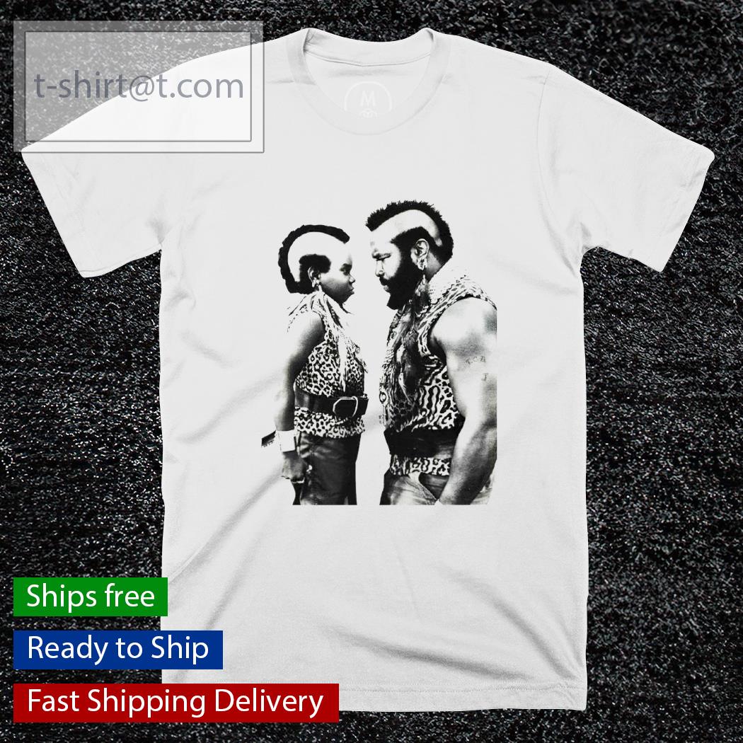Mr T and little barracus shirt