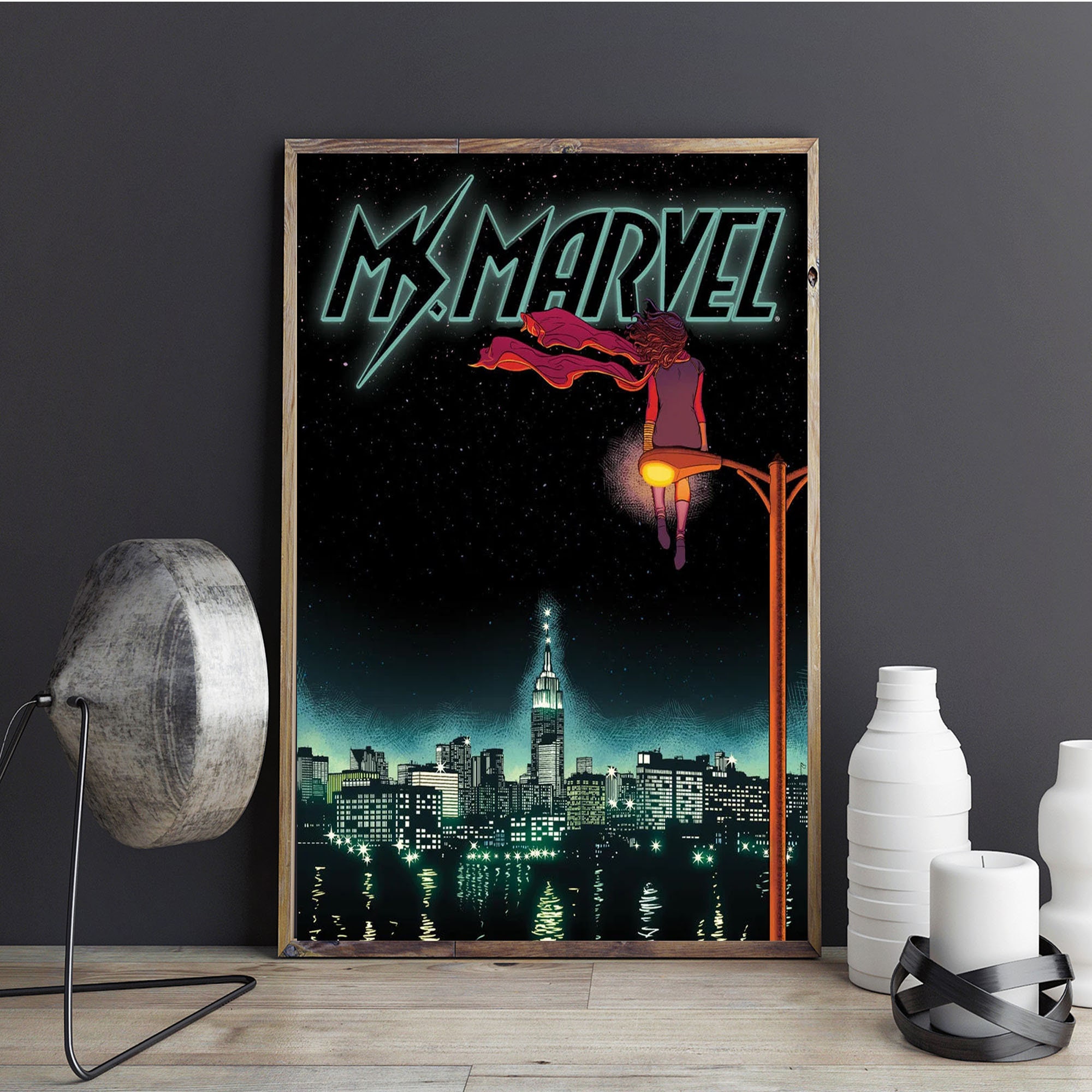 Ms Marvel TV Show Movie Poster