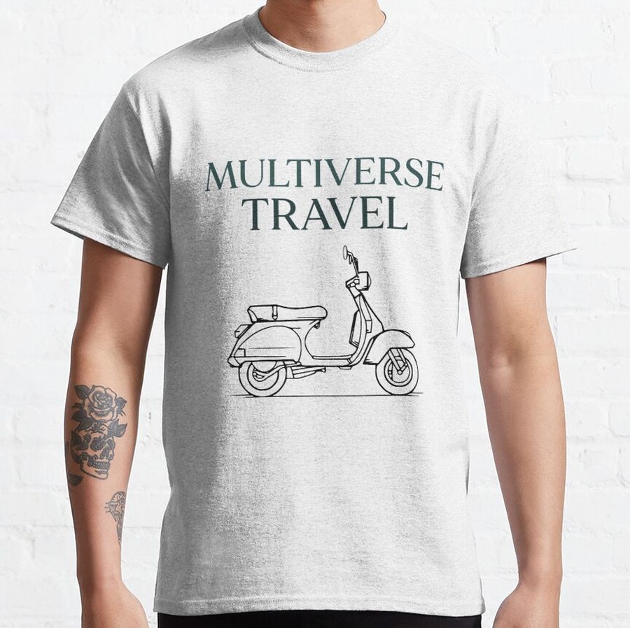 Multiverse travel scooter Classic T-Shirt