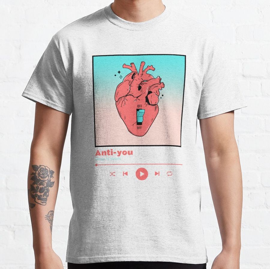 MUSIC ADDICT TEE - OFF HEART Classic T-Shirt
