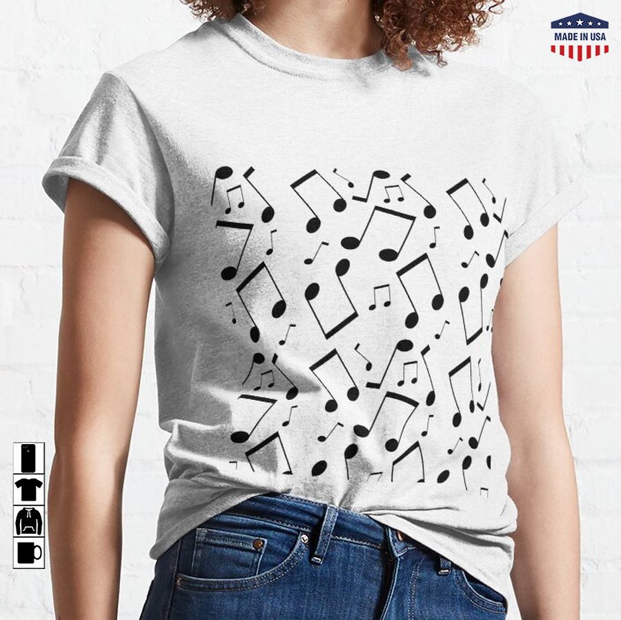 Music Notes  Classic T-Shirt
