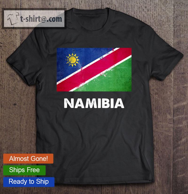 Namibia Namibian Flag Shirt Namibian T-shirt
