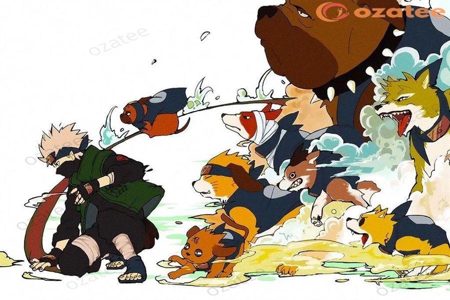 Naruto Shippuden Anime Hatake Kakachi Poster
