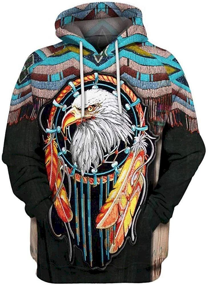 Native America Hoodie 3D V312 Custom