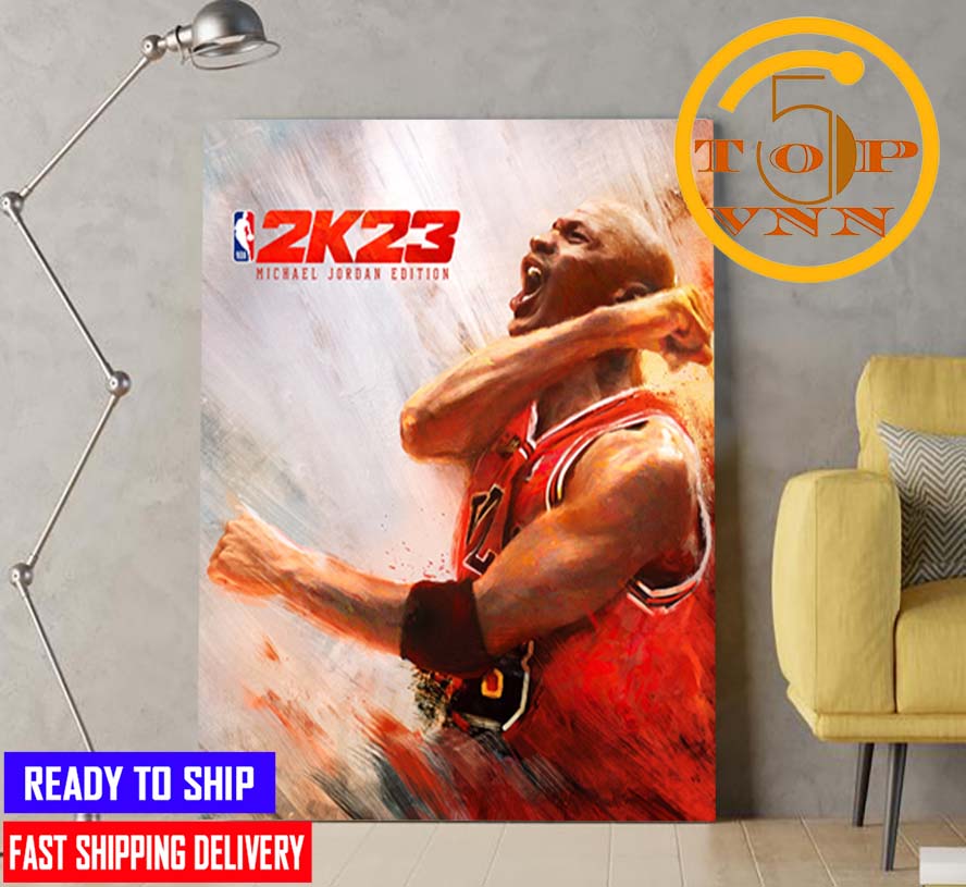 NBA 2k23 Michael Jordan Edition Home Decoration Poster canvas