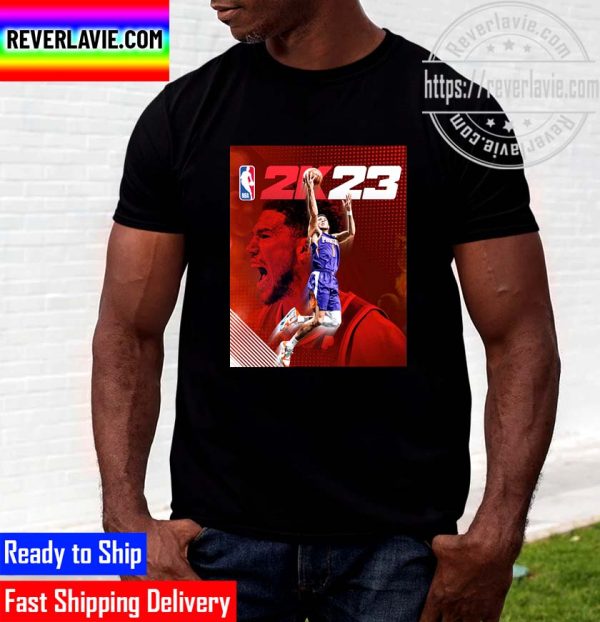 NBA 2K23 Phoenix Suns Devin Booker Edition Cover Unisex T-Shirt