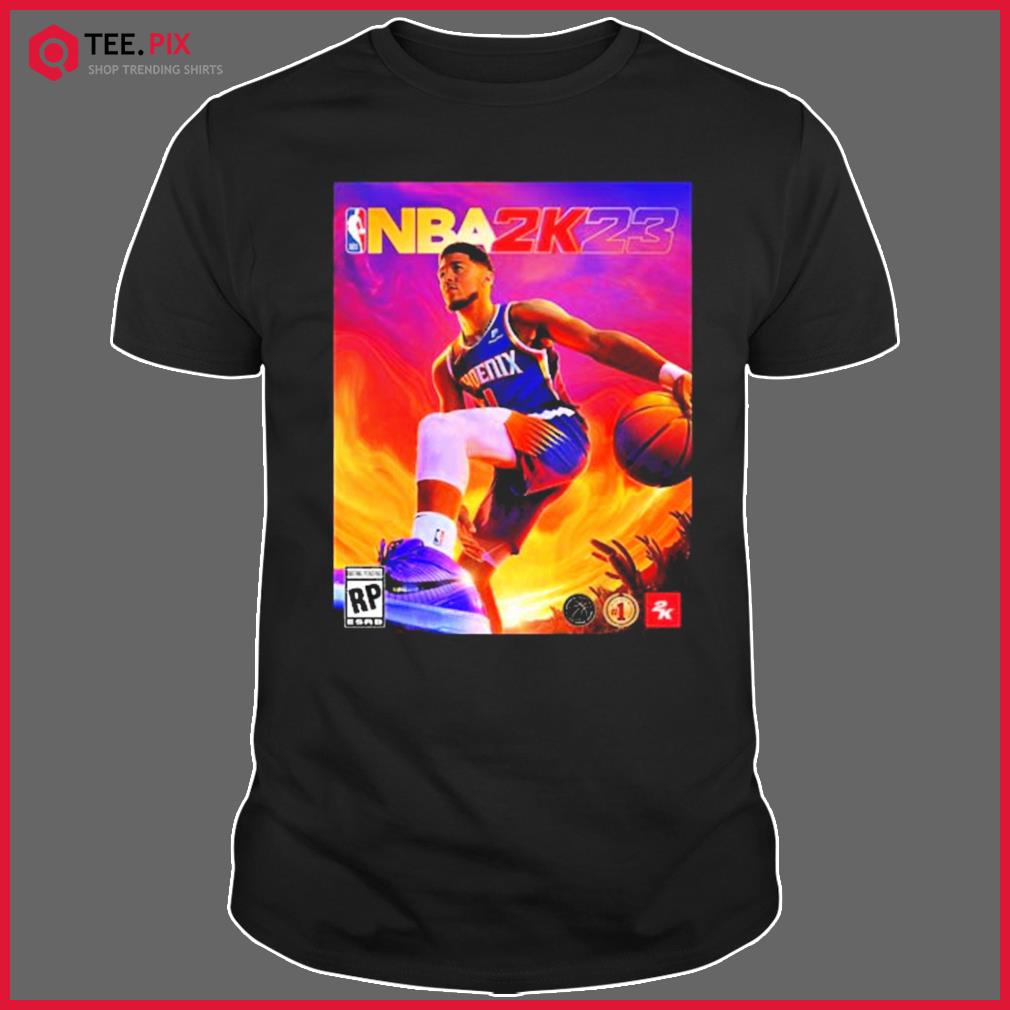 NBA 2K23 Standard Edition Cover Art of Devin Booker Shirt