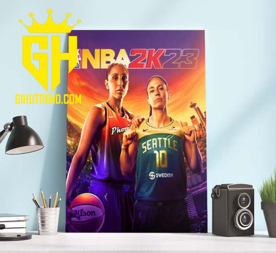NBA 2K23 WNBA Edition Cover Poster Canvas Home Decoration