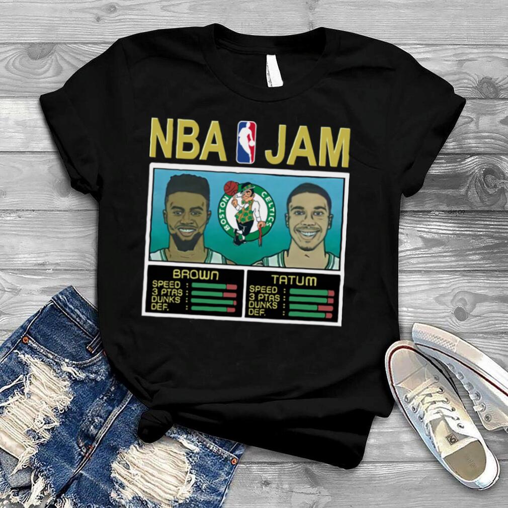 Nba Jam Jaylen Brown and Jayson Tatum Boston Celtics