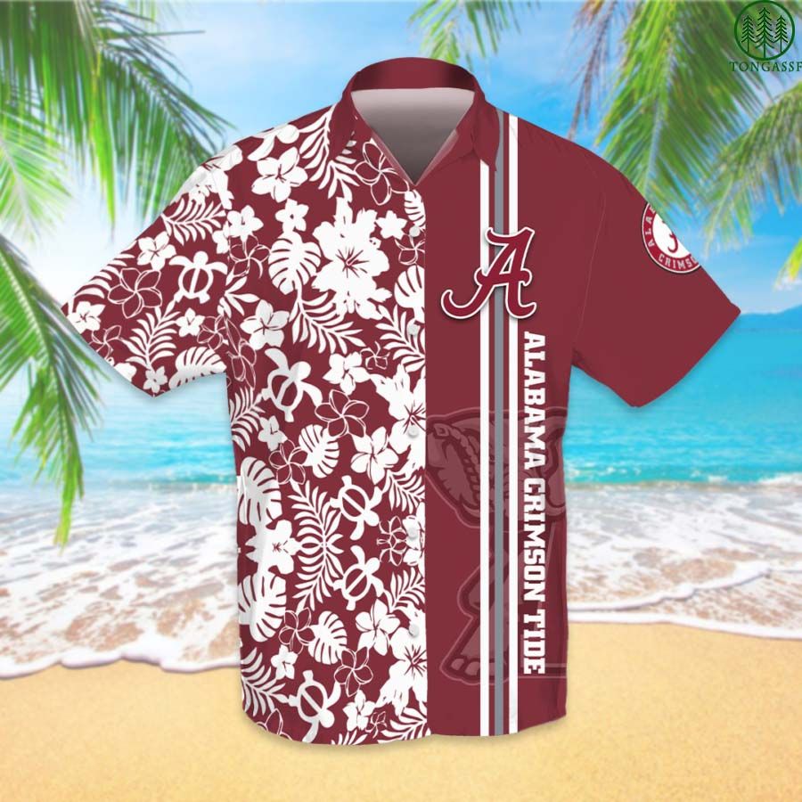 NCAAF Football Alabama Crimson Tide Hawaiian Shirt