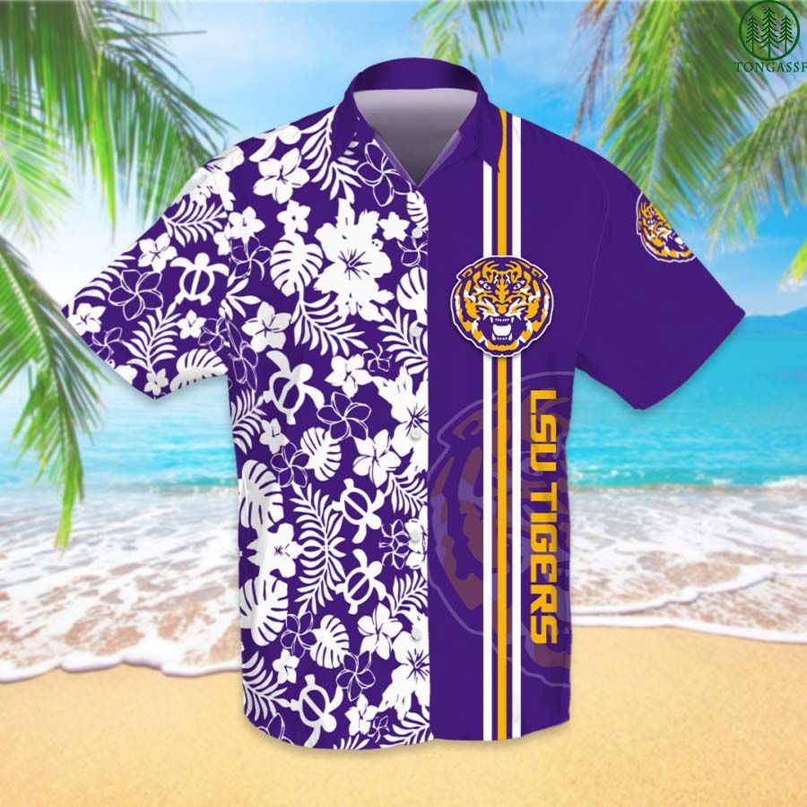 NCAAF Football LSU Tigers Hawaiian Shirt