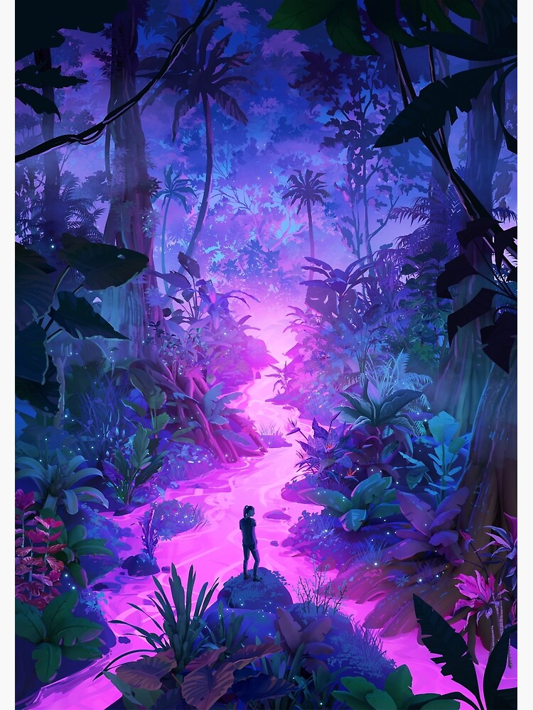 Neon Jungle Poster