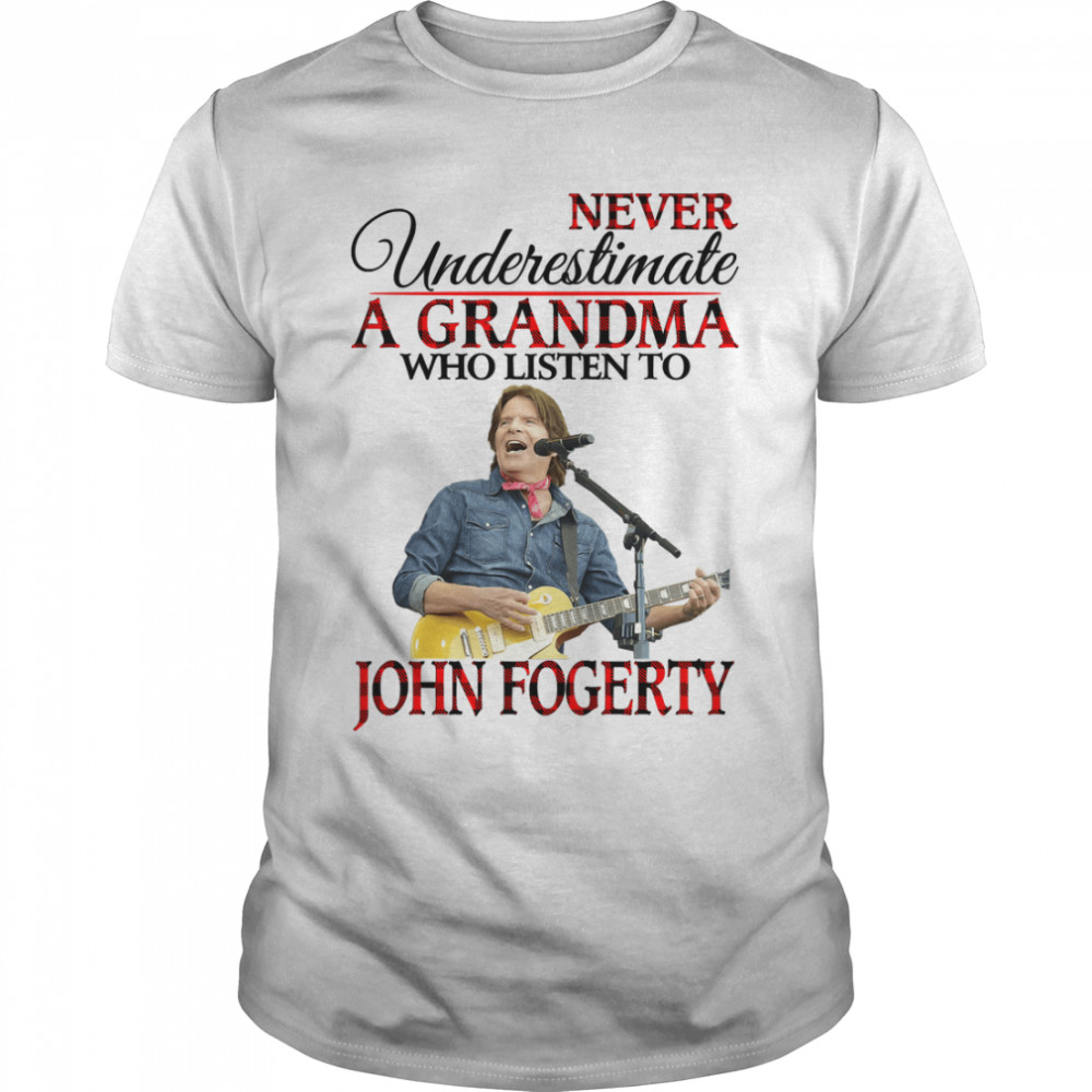 Never Underestimate a Grandma who listens to John Fogerty Essential T-Shirt