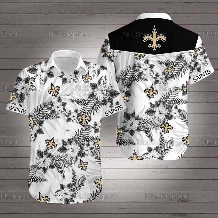 New Orlean Saints Hawaiian Mandala Shirt