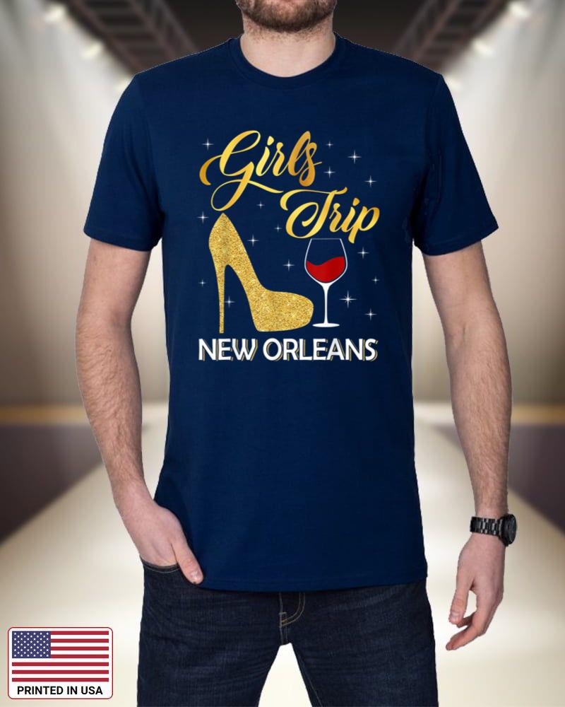 New Orleans Girls Trip 2022 Tshirts For Women Fun Wine Party fKC7c