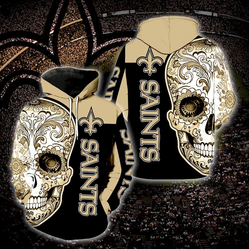 New Orleans Saints 3D Hoodie And Zipper For Men And Women K1036