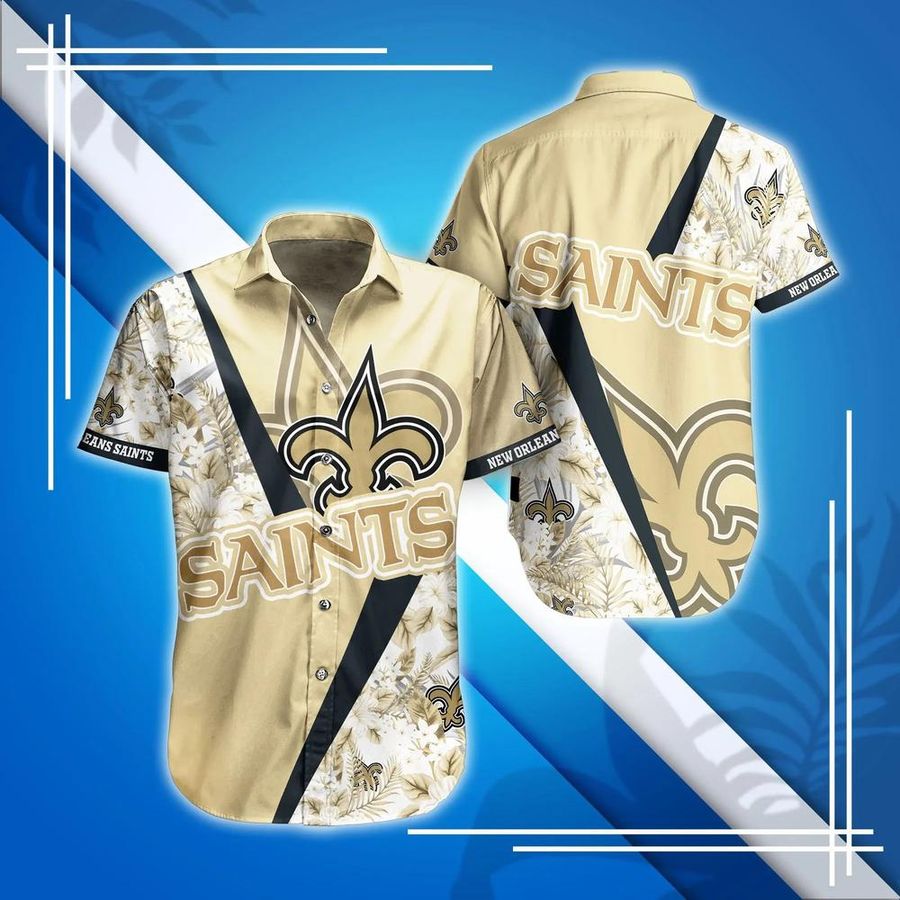New Orleans Saints NFL Hawaiian Shirt And Short Style Hot Trending Summer For Awesome Fans