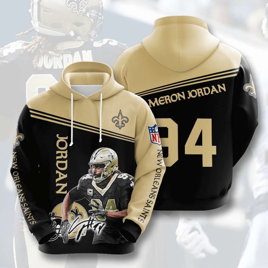 New Orleans Saints No1335 Custom Hoodie 3D