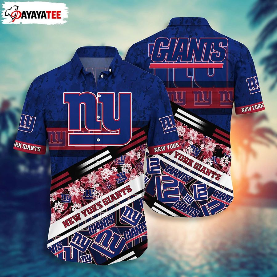New York Giants Hawaiian Shirt S To 5XL Gift For New York Giants NFL