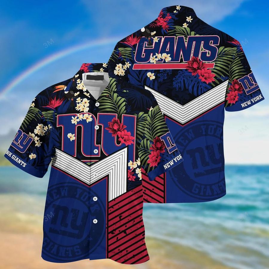 New York Giants NFL Football Beach Shirt – This Summer Hawaiian Shirt And Short For Big Fans