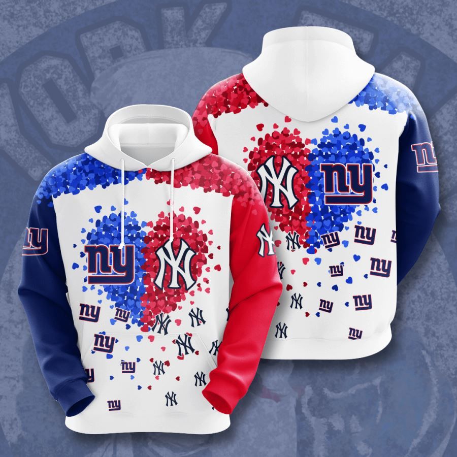 New York Giants No1361 Custom Hoodie 3D