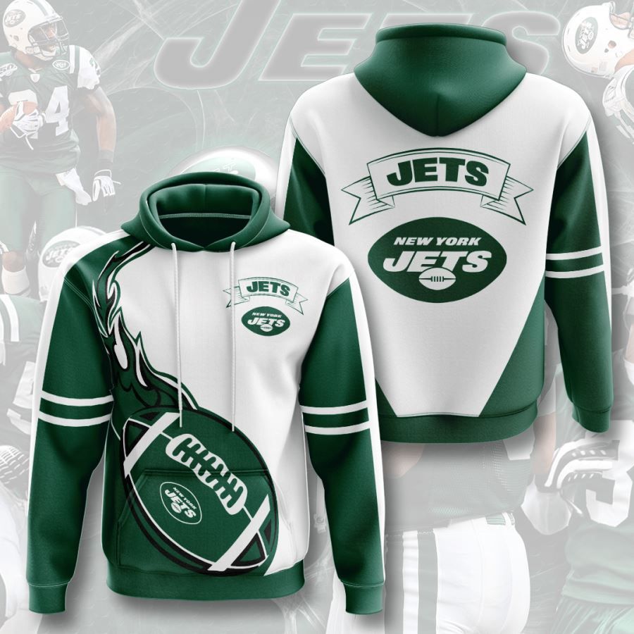 New York Jets No1378 Custom Hoodie 3D