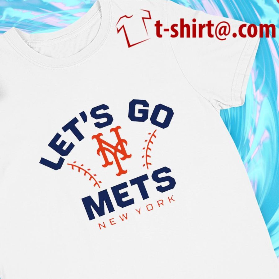 New York Mets Let’s Go Mets logo T-shirt