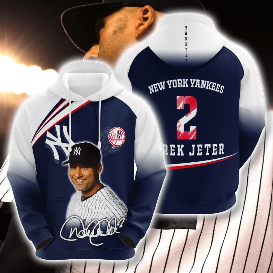 New York Yankees No1448 Custom Hoodie 3D