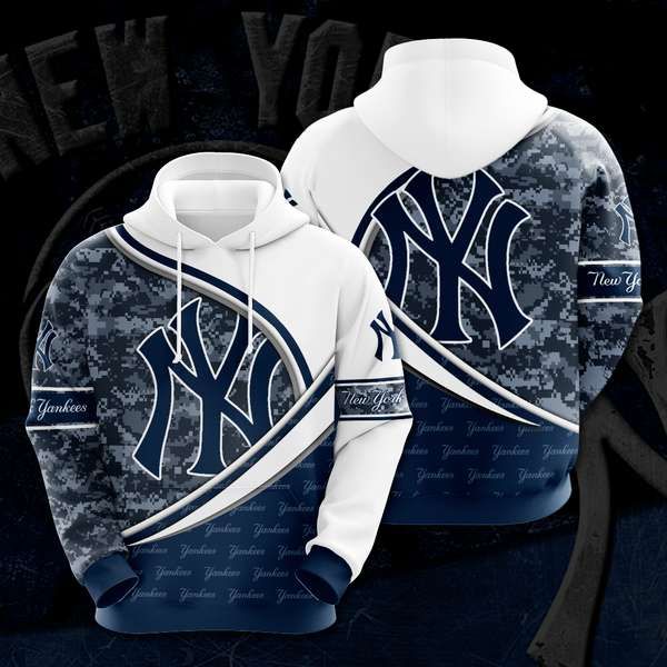 New York Yankees No1462 Custom Hoodie 3D