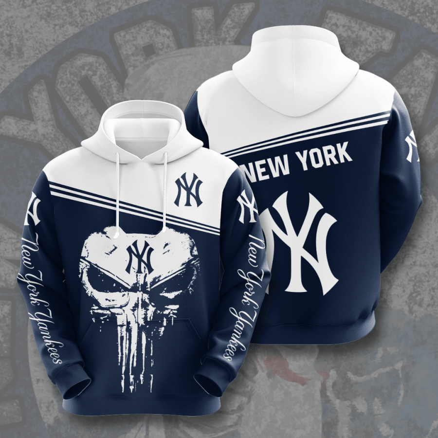 New York Yankees Unisex New York Yankees MLB 3D Hoodie Sweatshirt