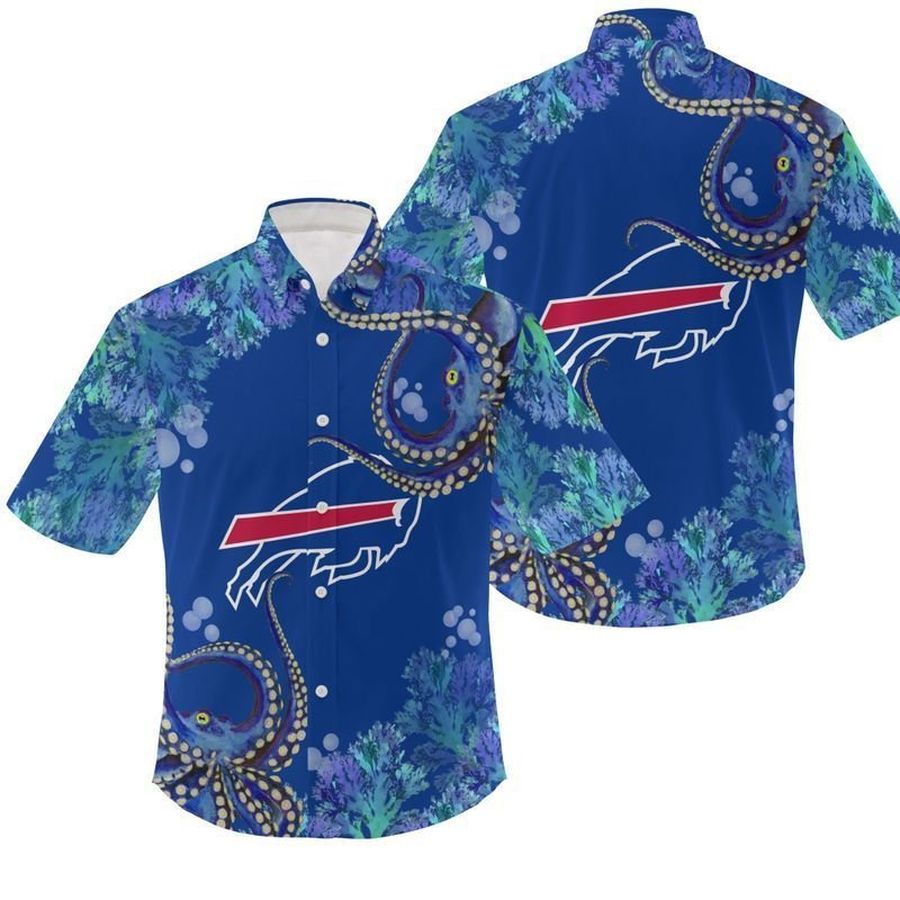 NFL Buffalo Bills Gift For Fan Hawaiian Graphic Print Short Sleeve Hawaiian Shirt 5 H97 - 4769
