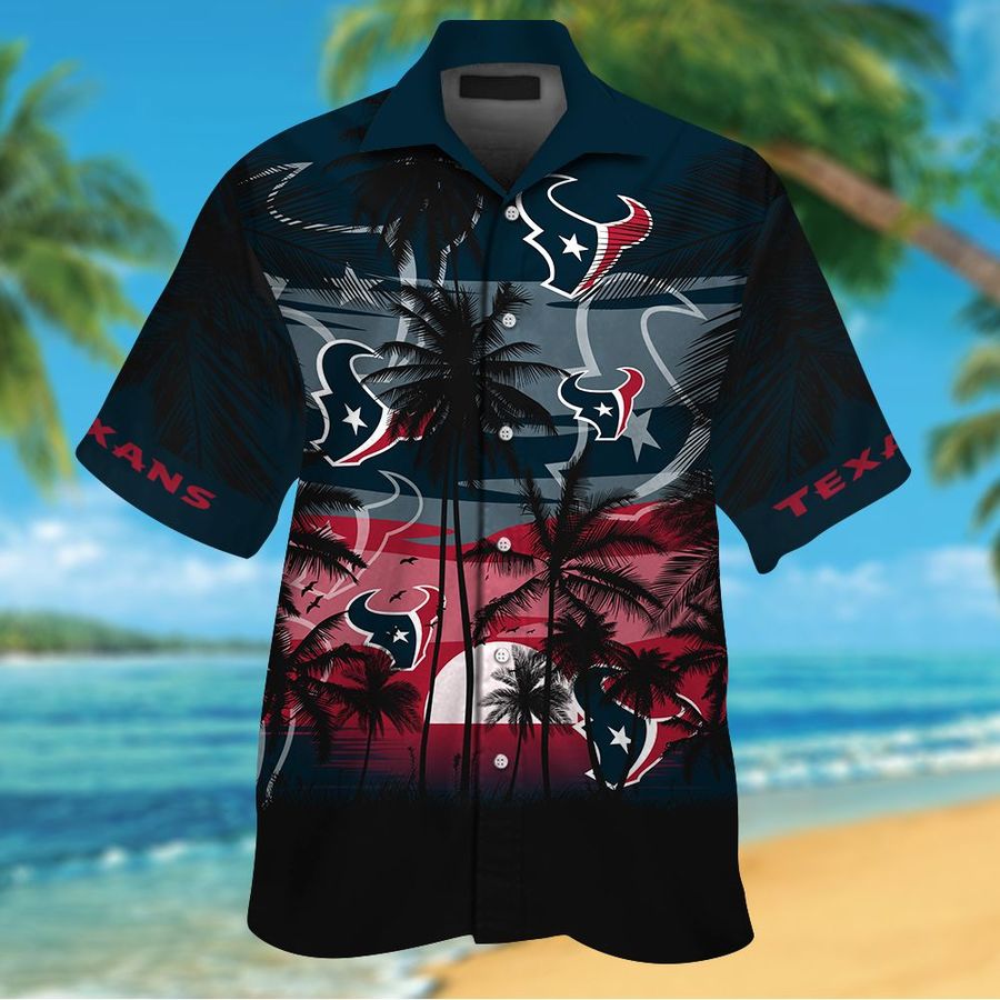 NFL Houston Texans Tropical Hawaiian Shirt