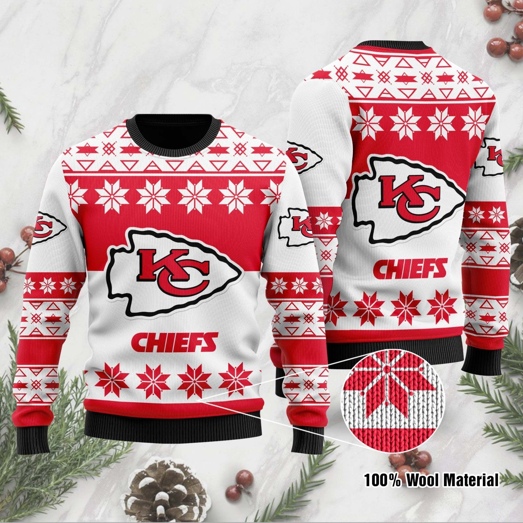 NFL KCC Ugly Christmas Sweater Ugly Sweater Christmas Sweaters Hoodie