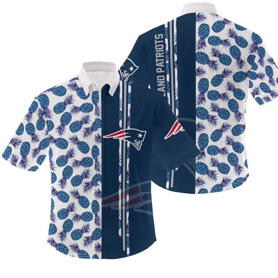 NFL New England Patriots Gift For Fan Hawaiian Graphic Print Short Sleeve Hawaiian Shirt 4 H97 - 463