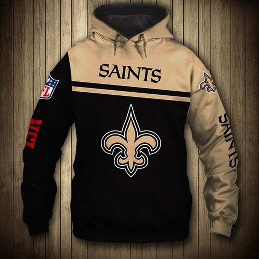 NFL New Orleans Saints Death Men And Women 3D Full Printing Hoodie