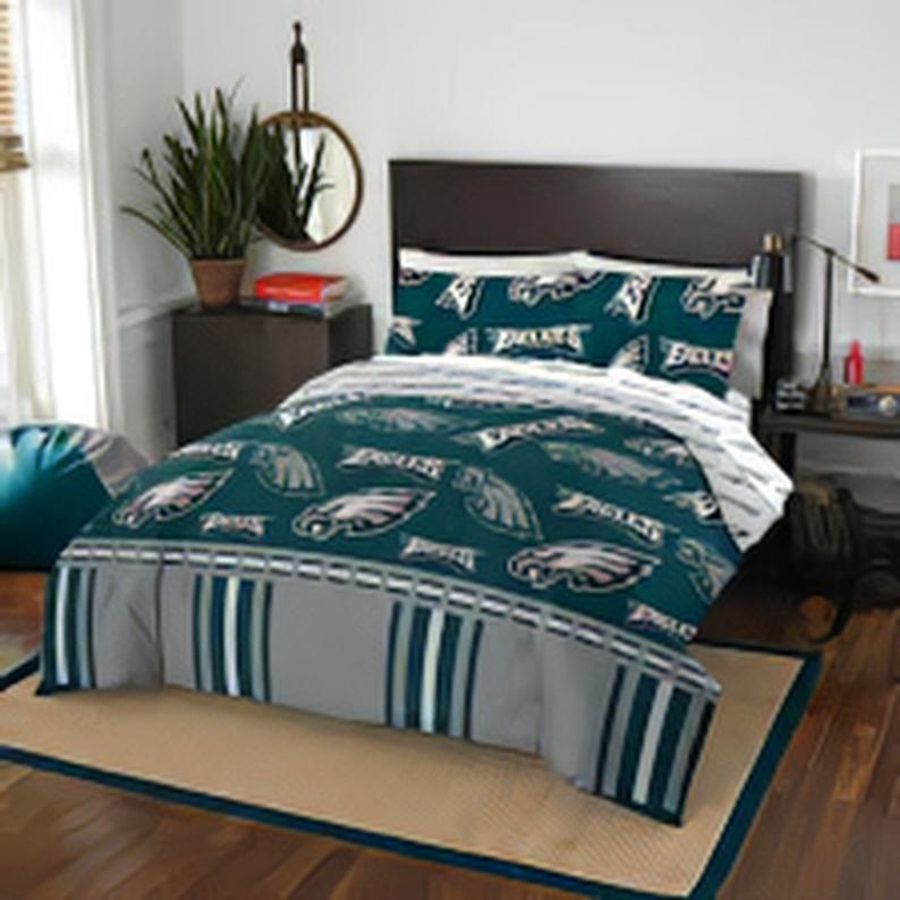 Nfl Philadelphia Eagles Logo Bedding Sports Bedding Sets Bedding Sets