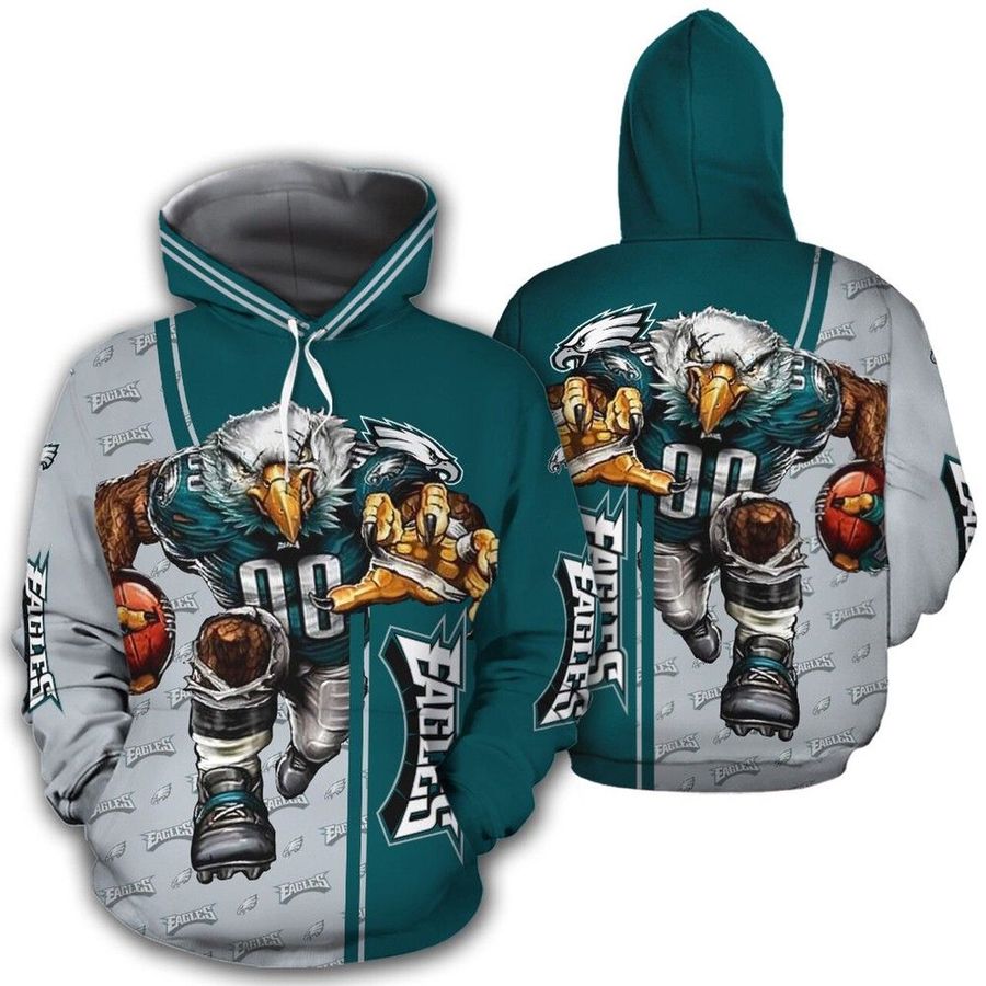 NFL Philadelphia Eagles Unisex 3D Hoodie Sweatshirt