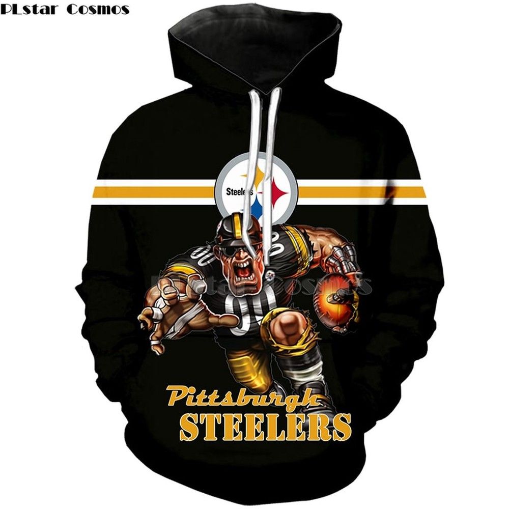 NFL Pittsburgh Steelers Team Men And Women 3D Full Printing Hoodie NFL Pittsburgh Steelers 3D Full Printing Shirt