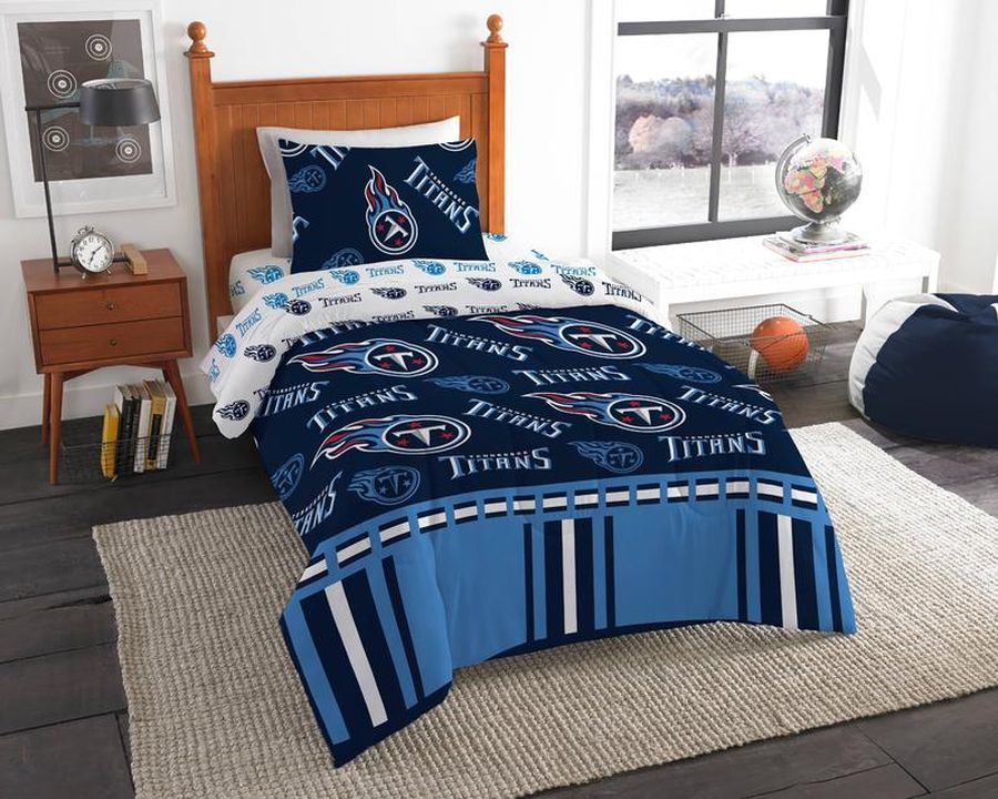 Nfl Tennessee Titans Logo Bedding Sports Bedding Sets Bedding Sets