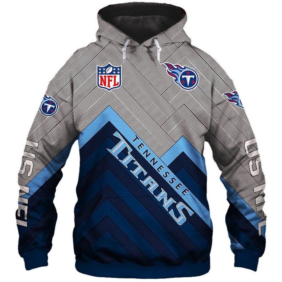 NFL Tennessee Titans Unisex 3D Hoodie Sweatshirt