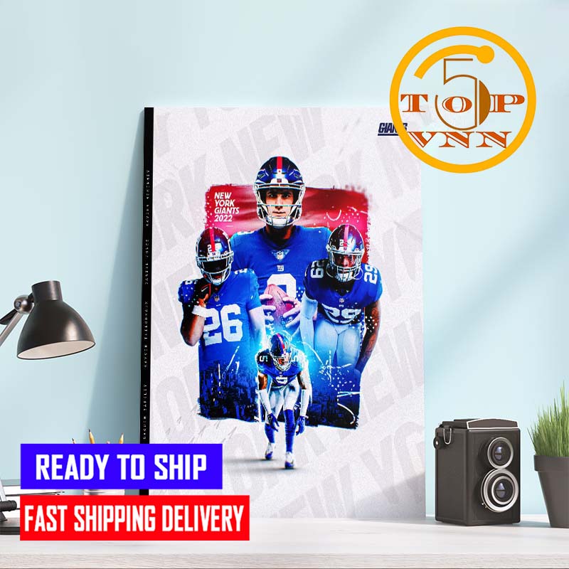 NFL The 2022 New York Giants Home Decor Poster Canvas