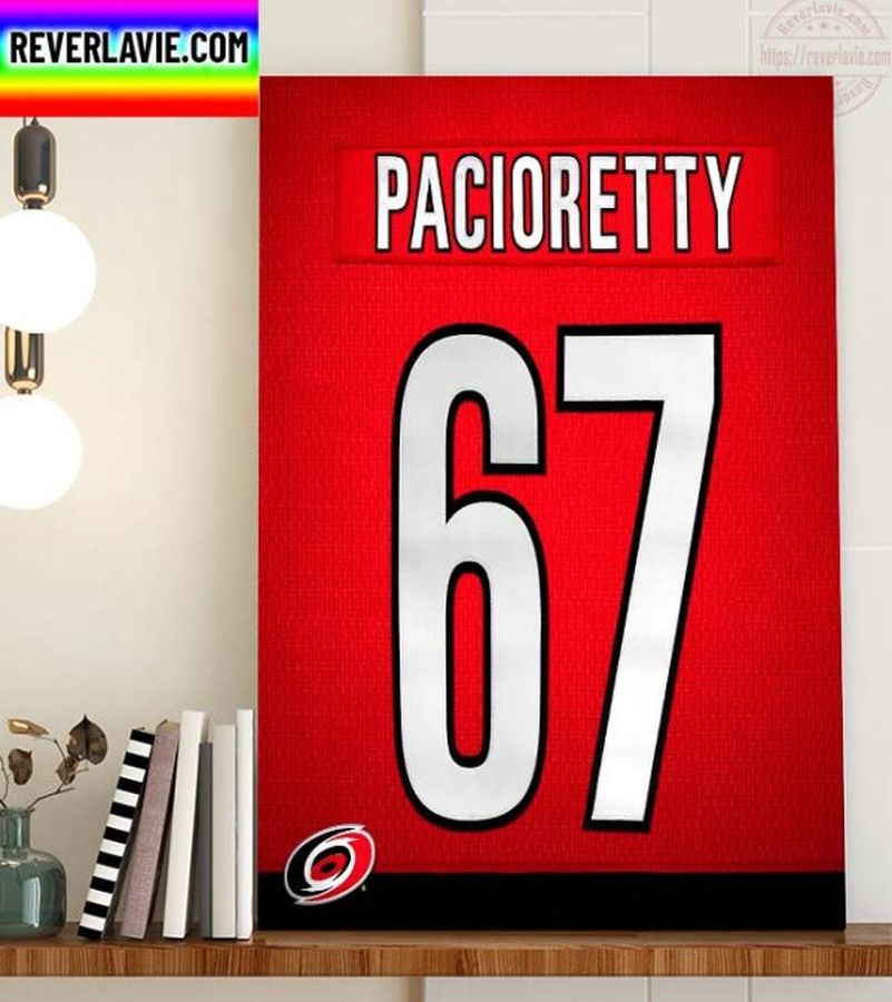 NHL Carolina Hurricanes Ready For Pacioretty 67 Home Decor Poster Canvas