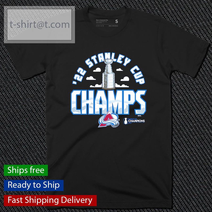 NHL Colorado Avalanche 2022 Stanley Cup Champions Trophy Shirt