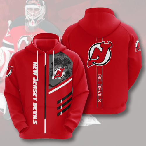 NHL New Jersey Devils 3D All Over Printed Hoodie