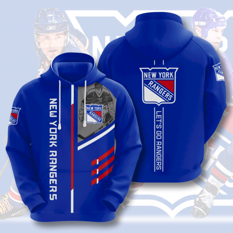 NHL New York Rangers 3D Hoodie For Men For Women All Over Printed Hoodie
