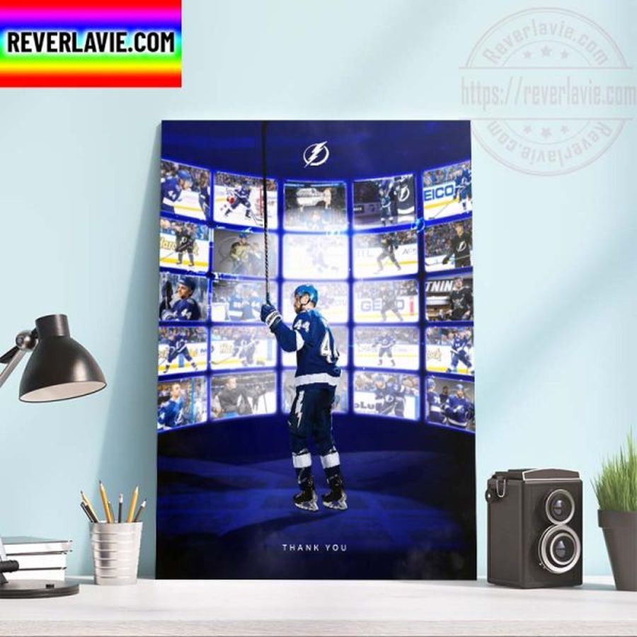 NHL Tampa Bay Lightning Thank You For Everything Jan Rutta Home Decor Poster Canvas