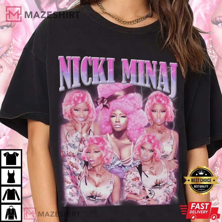 Nicki Minaj Vintage 90s Style T-Shirt