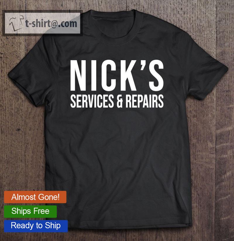 Nick’s Service And Repairs Pullover T-shirt