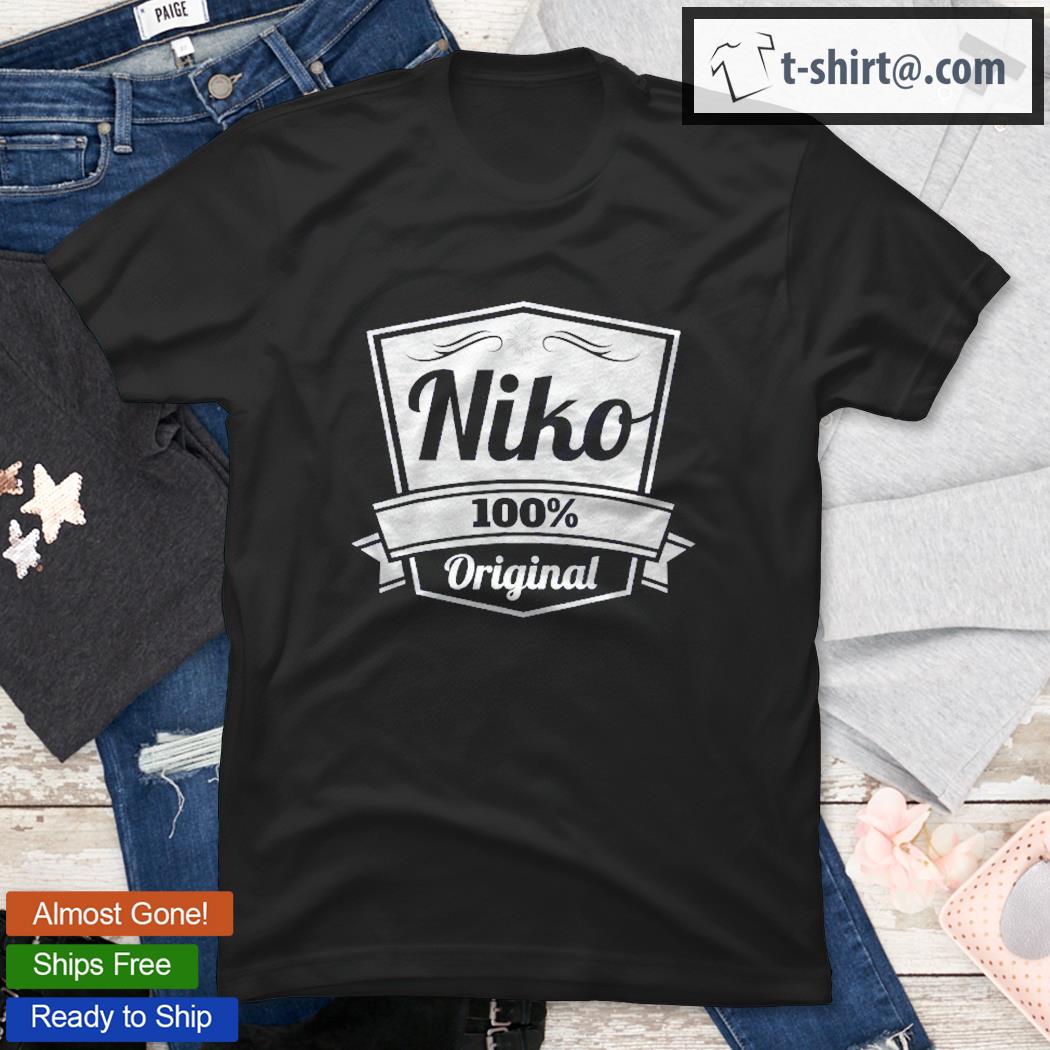 Niko Gift Niko Personalized Name Shirt