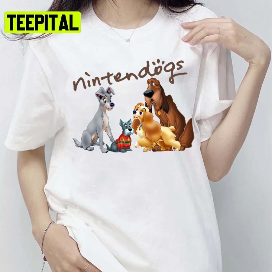 Nintendogs Lady And The Tramp Unisex T-Shirt